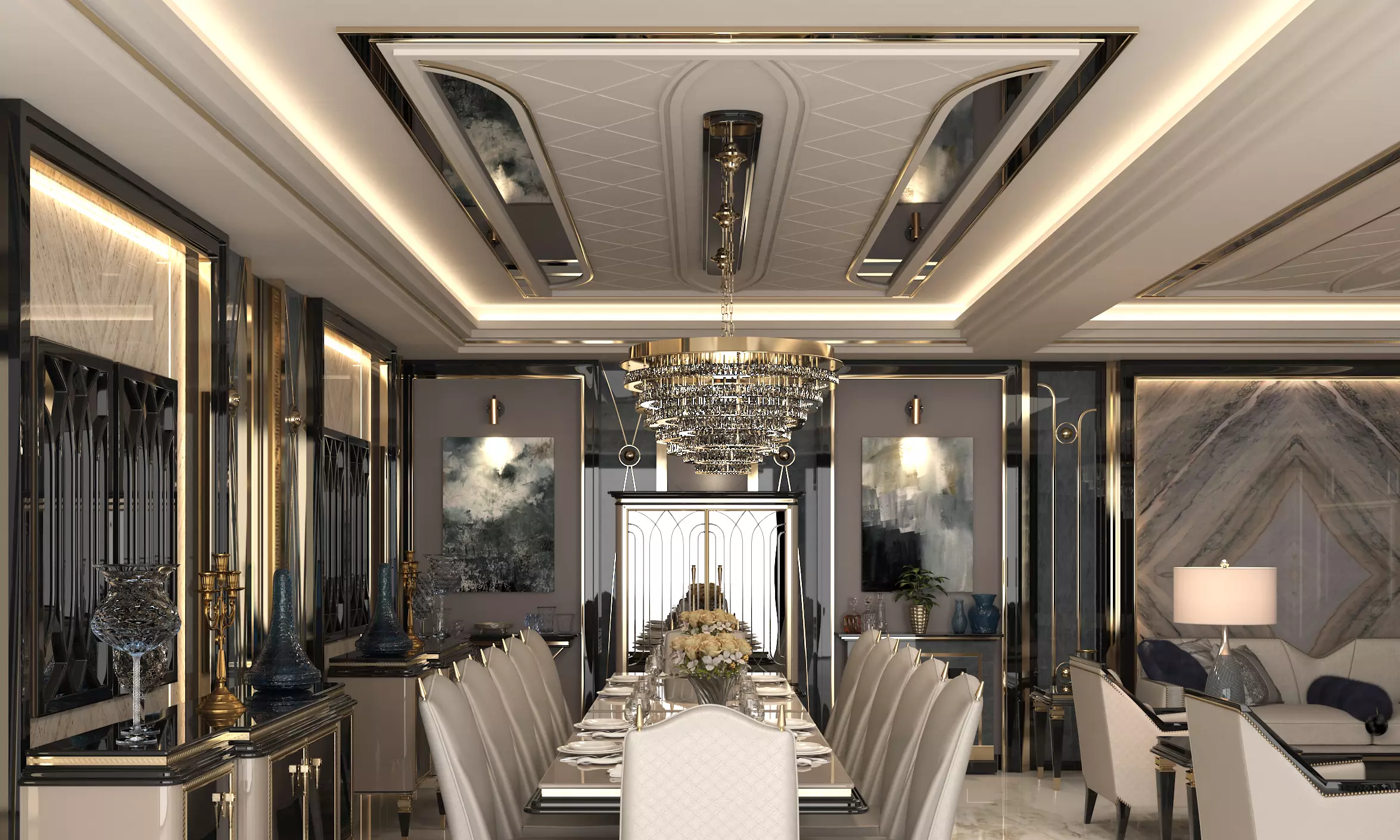 Versace Столовая